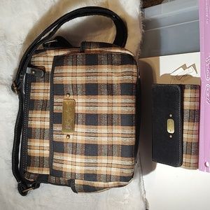 Longaberger Shoulder Bag & Wallet